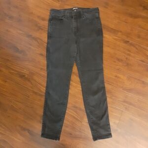 Kirkland Costco Black Women's High Rise Skinny Jeans Size 10 Black
